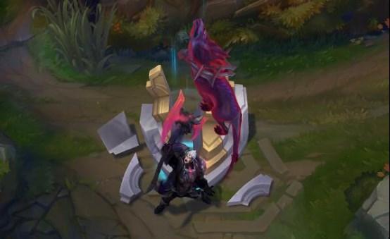 联盟诺手最新皮肤爆料,暗黑骑士降临战场